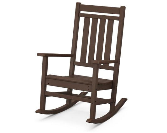 Polywood Mahogany Estate Rocking Chair